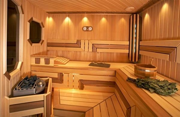 Обшивка бани внутри вагонкой Обшивка бани внутри вагонкой