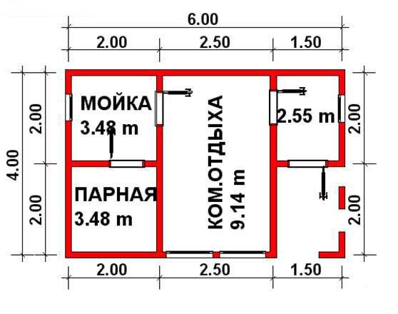 Как построить баню из шлакоблока своими руками Как построить баню из шлакоблока своими руками